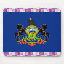 Pennsylvania Flag Mousepads
