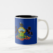 Pennsylvania Flag Mugs