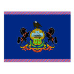 Pennsylvania Flag Postcards