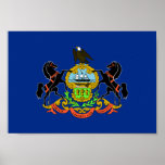 Pennsylvania Flag Print