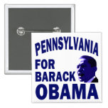 Pennsylvania for Barack Obama T-Shirt Buttons