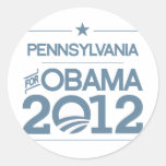 PENNSYLVANIA FOR OBAMA 2012.png Stickers