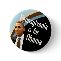 Pennsylvania for Obama buttons