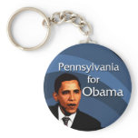 Pennsylvania for Obama Keychain