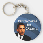 Pennsylvania for Obama Keychain