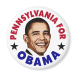 Pennsylvania For Obama magnets