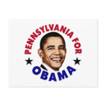 Pennsylvania For Obama postcards