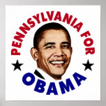Pennsylvania For Obama posters