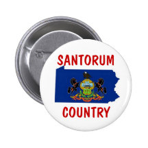 Pennsylvania for Santorum Pinback Button