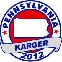 Pennsylvania Fred Karger Cut Out