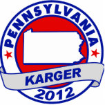 Pennsylvania Fred Karger Cut Out