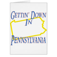 Pennsylvania - Gettin' Down Greeting Card