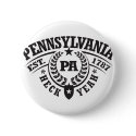 Pennsylvania, Heck Yeah, Est. 1787 buttons by visualnewbie Pennsylvania, Heck Yeah, Est. 1787 buttons