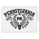 Pennsylvania, Heck Yeah, Est. 1787 cards by visualnewbie Pennsylvania, Heck Yeah, Est. 1787 cards