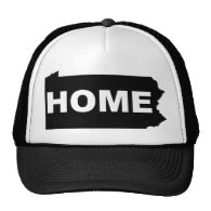 Pennsylvania Home Away From State T-Shirt Trucker Hat