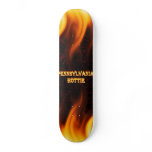 Pennsylvania Hottie fire and red marble heart