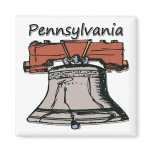 Pennsylvania Liberty Bell Fridge Magnet