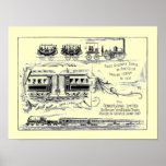 Pennsylvania Limited 1887 Poster