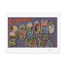 Pennsylvania - Pocono Mountians Postcard