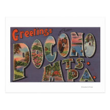 Pennsylvania - Pocono Mountians Postcard