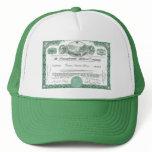 Pennsylvania Railroad CUSTOM Stock Certificate hats