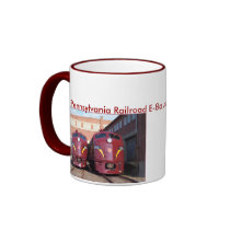 Pennsylvania Railroad E-8a,s (JTFS) 5809 and 5711 mugs