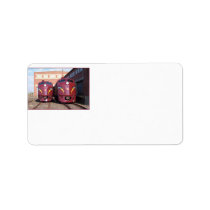 Pennsylvania Railroad E-8a,s (JTFS) 5809 and 5811 labels