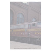 Pennsylvania railroad EMD E-8 restored in 1988, Re Custom Stationery