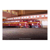 Pennsylvania Railroad (JTFS)Night Photo Shoot posters by stanrail Pennsylvania Railroad (JTFS)Night Photo Shoot posters