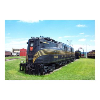 Pennsylvania Railroad Locomotive GG-1 #4800 print