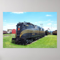 Pennsylvania Railroad Locomotive GG-1 #4800 Posters