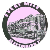 Pennsylvania Railroad Locomotive GG-1 #4800 stickers