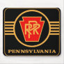 Pennsylvania Railroad Logo, Black & Gold Mouse Mat