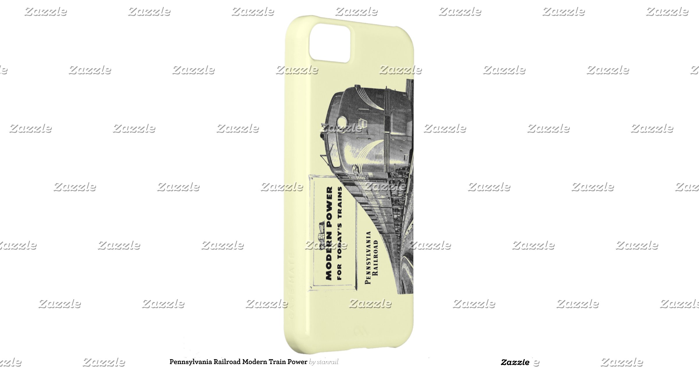 Pennsylvania Railroad Modern Train Power iPhone 5C Cover Zazzle