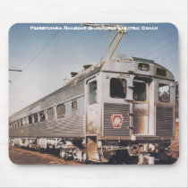 Pennsylvania Railroad Silverliner Electric Coach mousepads