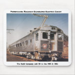 Pennsylvania Railroad Silverliner Electric Coach mousepads