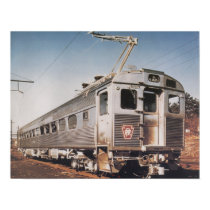 Pennsylvania Railroad Silverliner Electric Coach posters