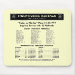 Pennsylvania Railroad TrucTrain Service Mouse Pad