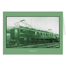 Pennsylvania Railroad's class FF1 Locomotive Greeting Card