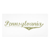 Pennsylvania Revolution T-shirts Customized Photo Card