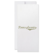 Pennsylvania Revolution T-shirts Rack Card Design