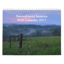 Pennsylvania Seasons Wall Calendar 2011