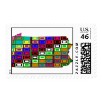 Pennsylvania Stamps by JKdesigns Pennsylvania Stamps