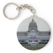 Pennsylvania State Capitol Building, Harrisburg, P Keychains