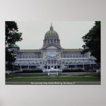 Pennsylvania State Capitol Building, Harrisburg, P Print