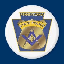 Police d'état de la Pennsylvanie magnets