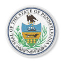 Pennsylvania State Seal magnets by lean2left Pennsylvania State Seal magnets
