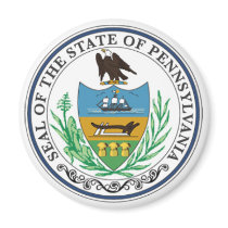 Pennsylvania State Seal magnets