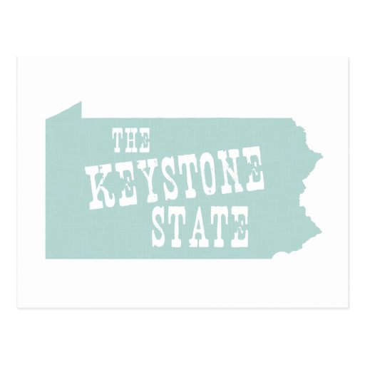 Pennsylvania State Slogan Motto Postcard Zazzle