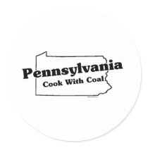 Pennsylvania State Slogan stickers